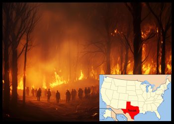 Rapidly Spreading Texas Panhandle Wildfire Kills One